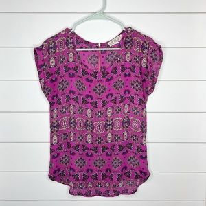 Pink Rose Top Small